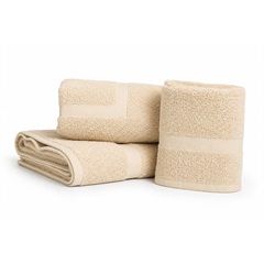 Cam Border Beige Towels
